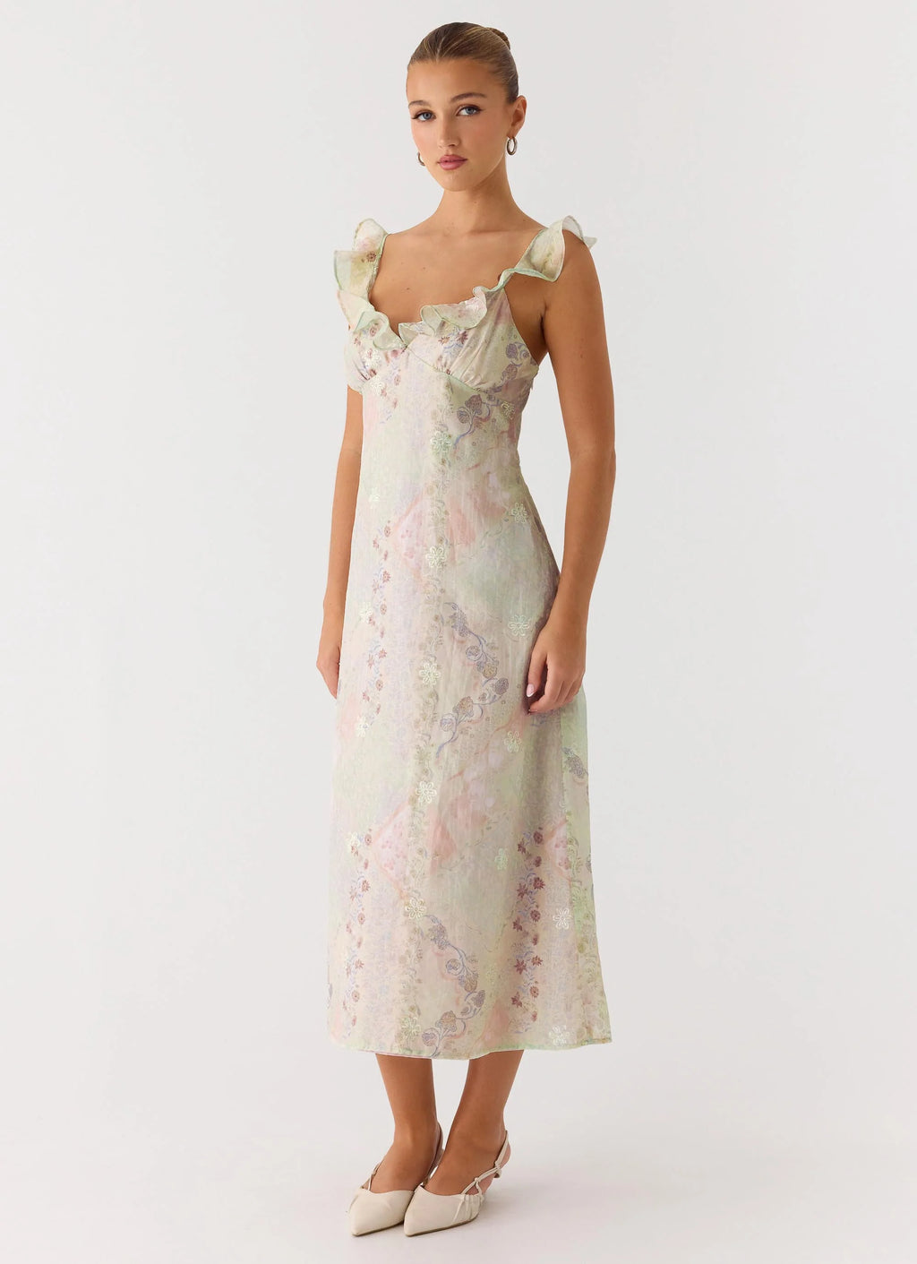 Europa Midi Dress - Mystic Paisley