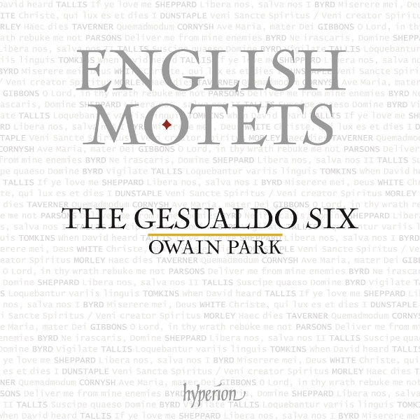 Gesualdo Six & Owain Park - English Motets: From Dunstaple To Gibbons (LP)