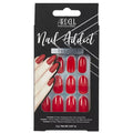 Ardell Nail Addict Cherry Red False Nails - shoplinediffusion