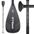 Apollo - Apollo SUP Paddel - 3 teiliges Stechpaddel aus Carbon und Fiberglas - Full Carbon Paddel
