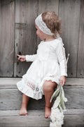 Boho christening  Dress