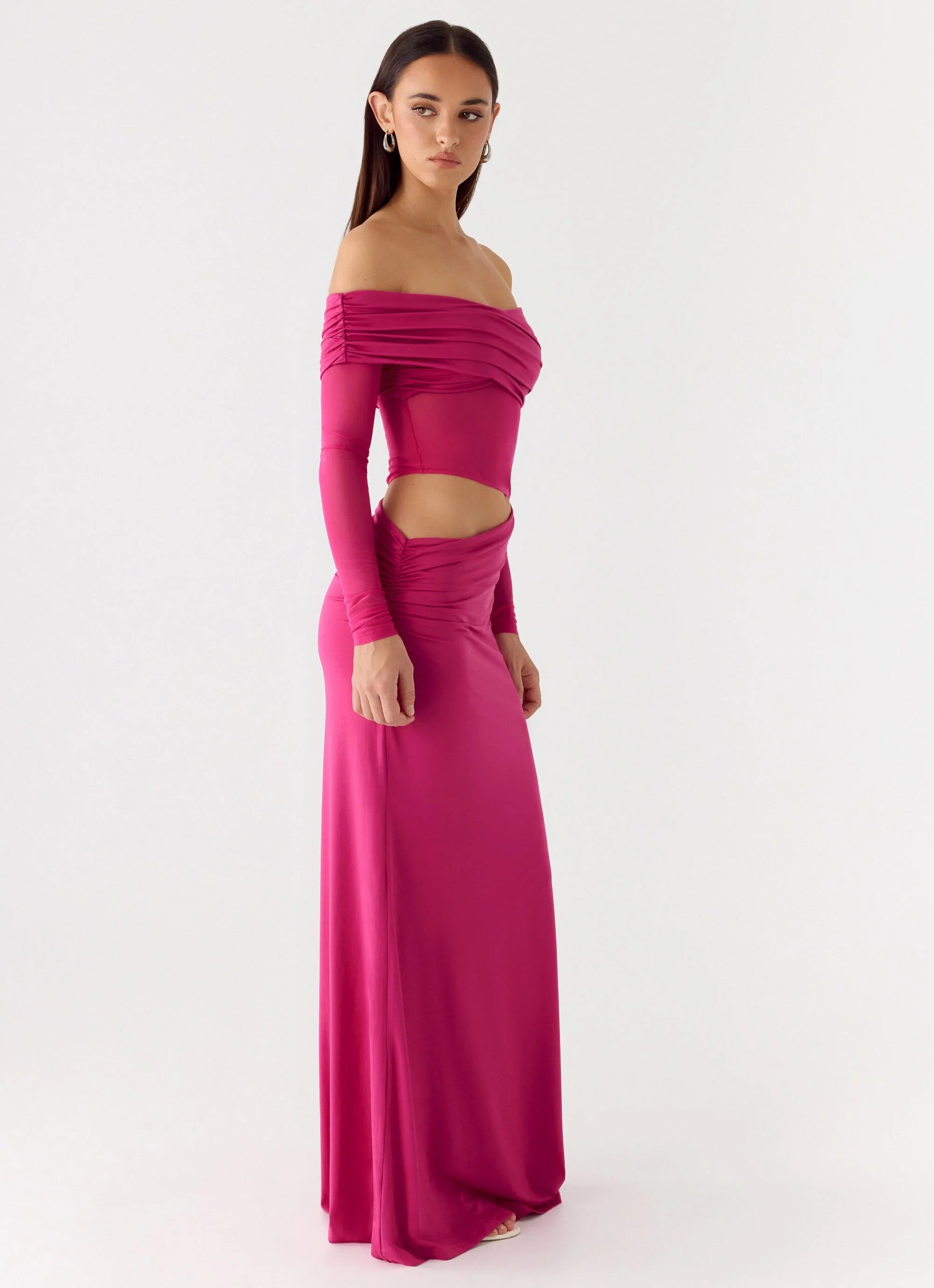 Kerli Maxi Dress - Fuchsia
