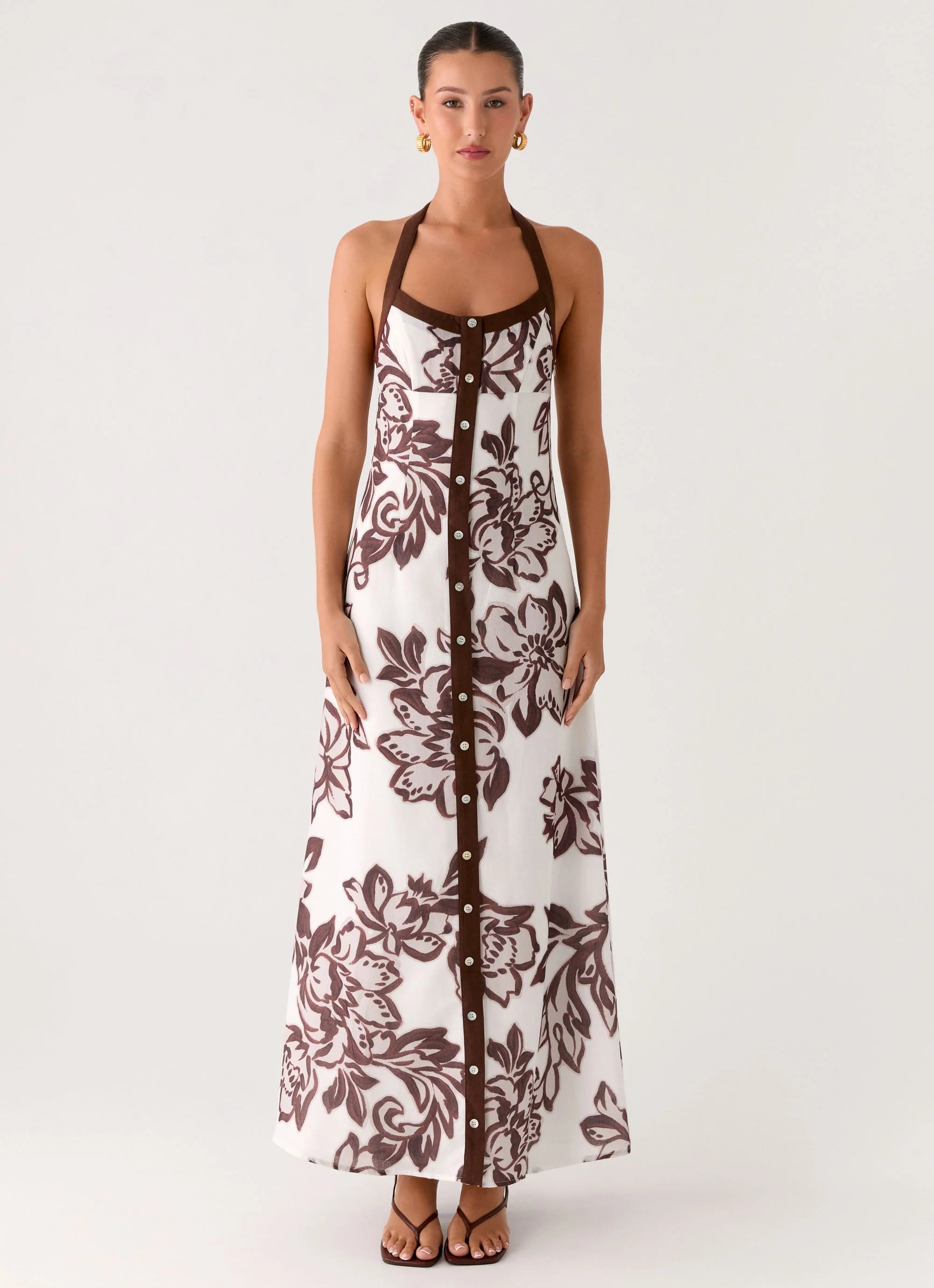 Jovanni Maxi Dress - Vanilla Meadow