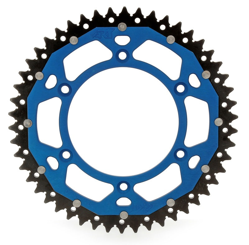 Art Dual-Componenten Aluminium/Steel Ultra-Light Zelfreinigende achter Sprock 808-520 ART-808-51-Blu