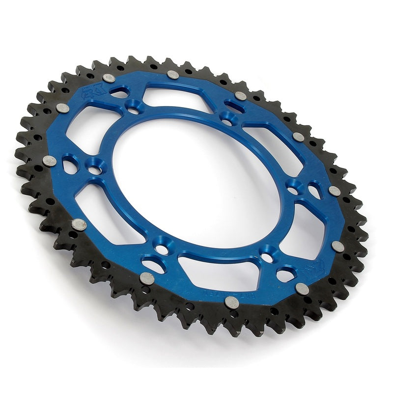 Art Dual-Componenten Aluminium/Steel Ultra-Light Zelfreinigende achter Sprock 808-520 ART-808-51-Blu