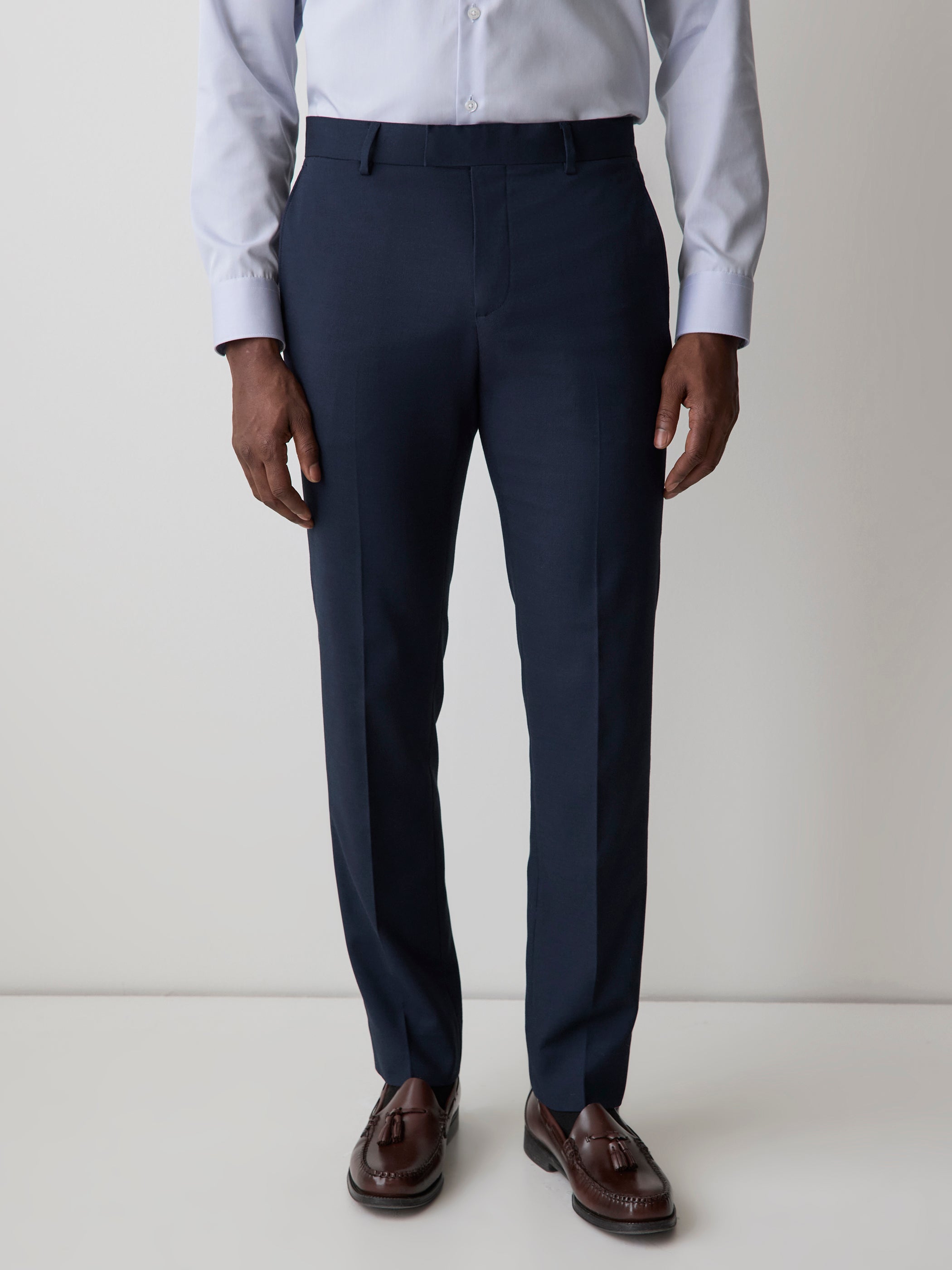 Essential Slim Fit Navy Suit Pant