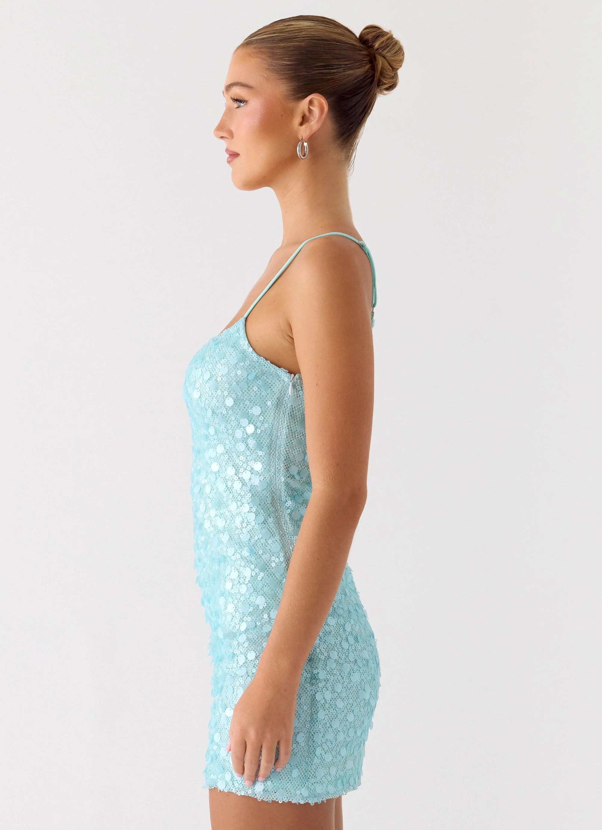 Danali Mini Dress - Blue