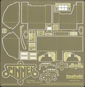 1/24 Paragrafix Blade Runner Spinner Photoetch Set - Fusion Scale Hobbies