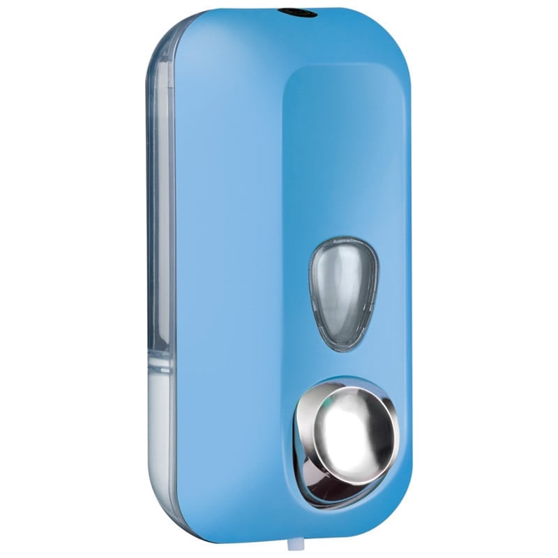 Marplast Soap Dispenser Coloured Edition white Medvana UK