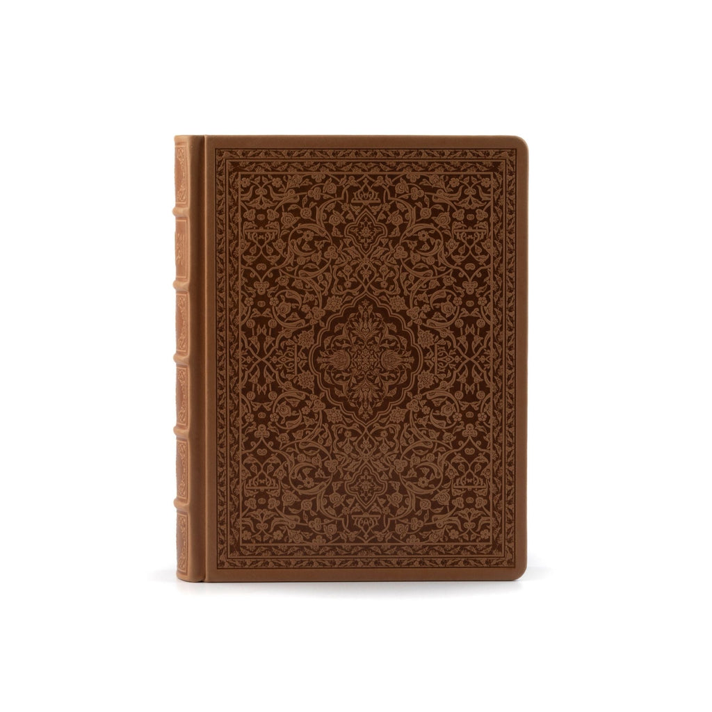 Medium Size Quran in Genuine Leather  Luxurious Box With Magnet (Brown)