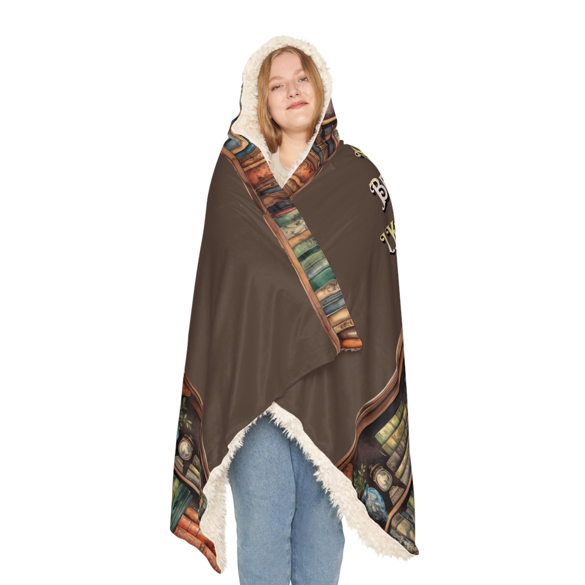 Cozy Reading Blanket | Soft Literary-Themed Snuggle Wrap, Perfect for Book Lovers & Gift Giving, Ideal for Home, Cozy Nights, or Holidays
