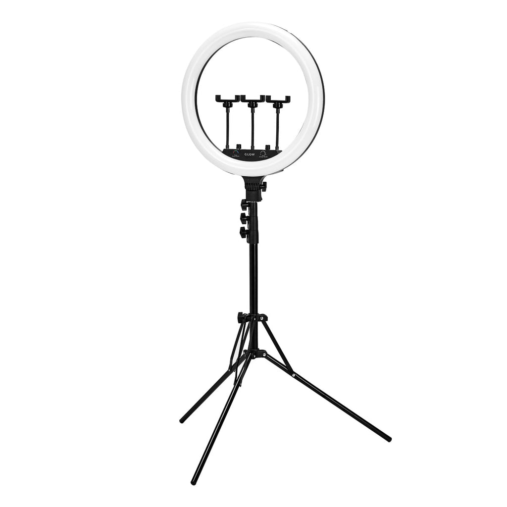 Ring Light su Stativo Glow 18" 45W Nero RGB