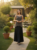 Black Pure Bemberg Modal Skirt