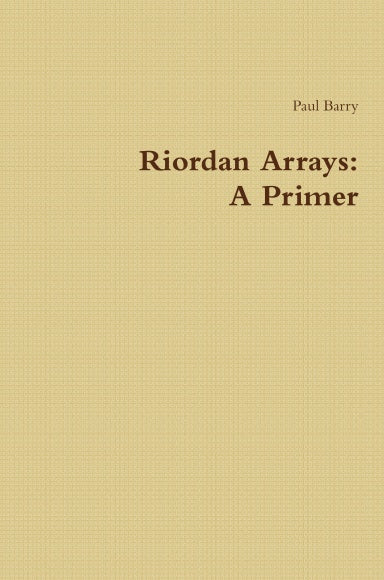 Riordan Arrays: A Primer