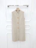Hermes Cashmere Long Straight Vest H3H0191DBMV 122700028