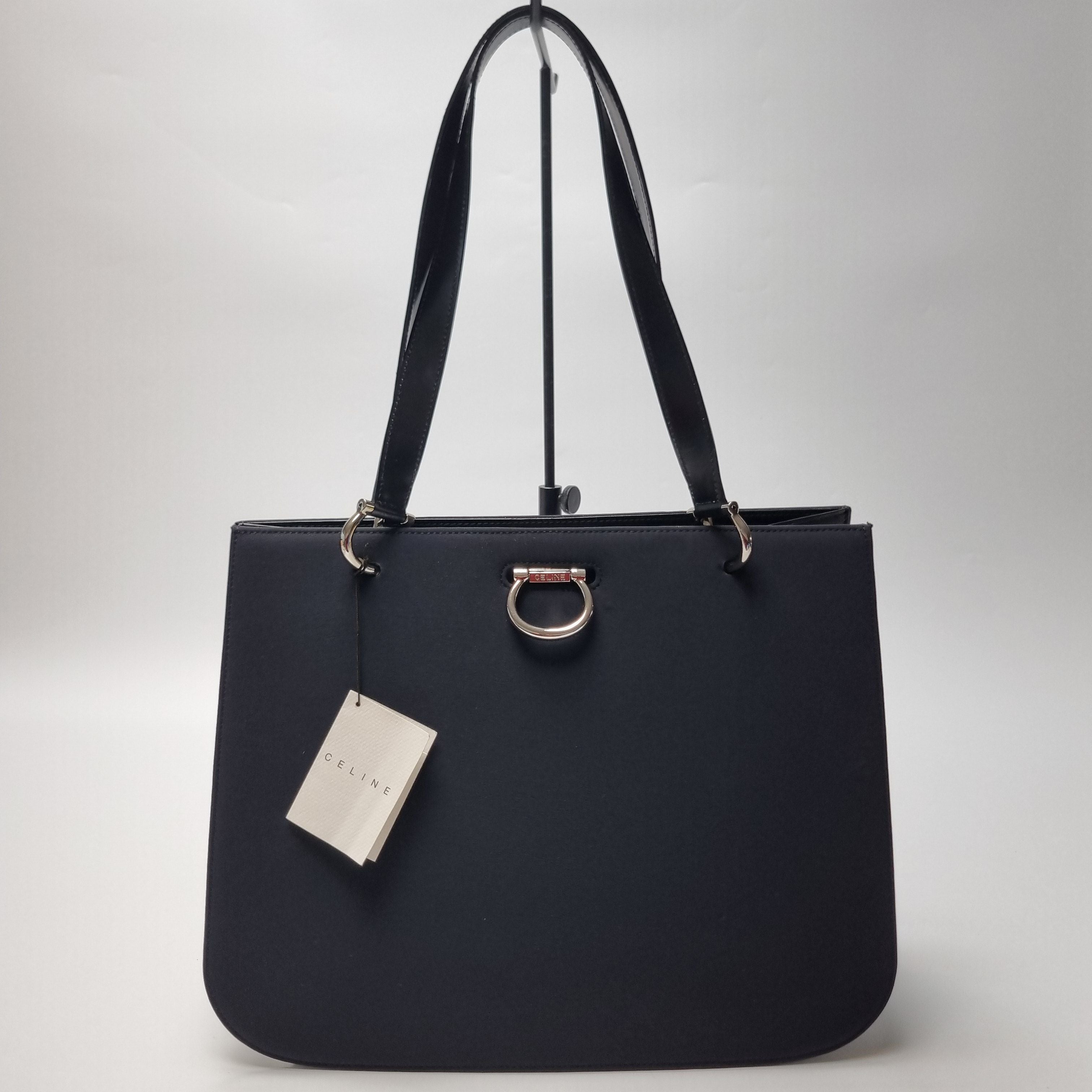 Celine Gancini Shoulder Bag Black 601-38 152107075