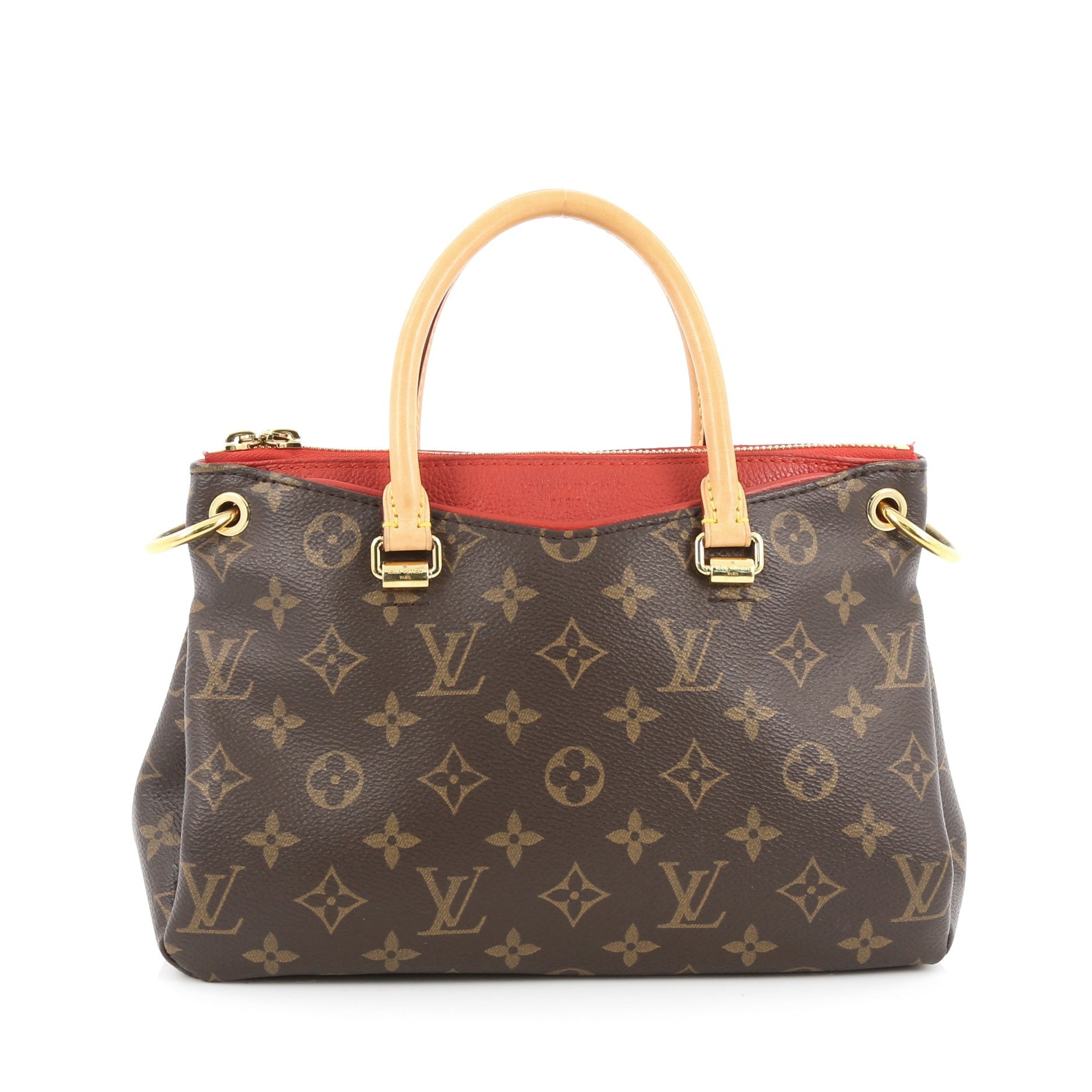 Louis Vuitton Pallas Tote Monogram Canvas BB brown