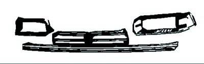Coppia griglie Sinistro ACCORD 83-85 3pt