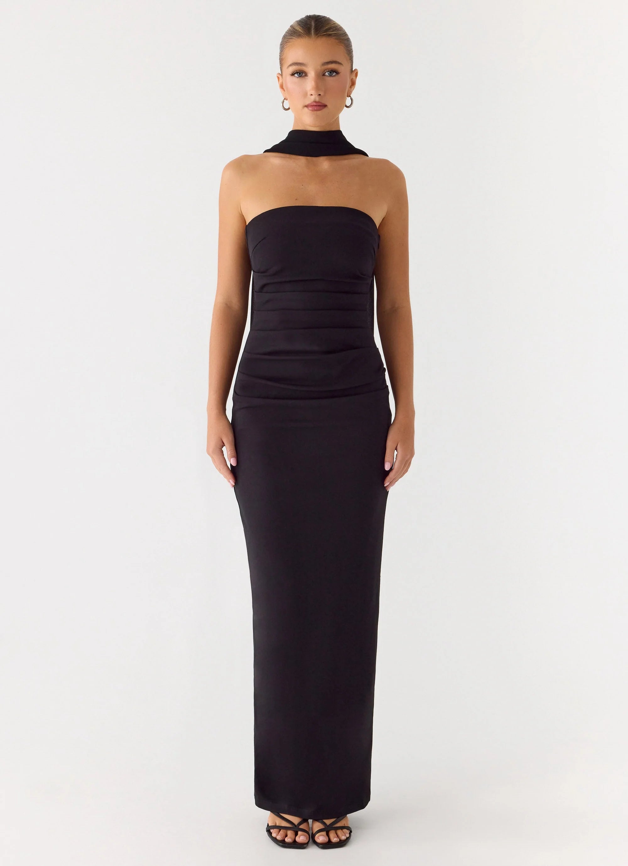 Libra Maxi Dress - Black