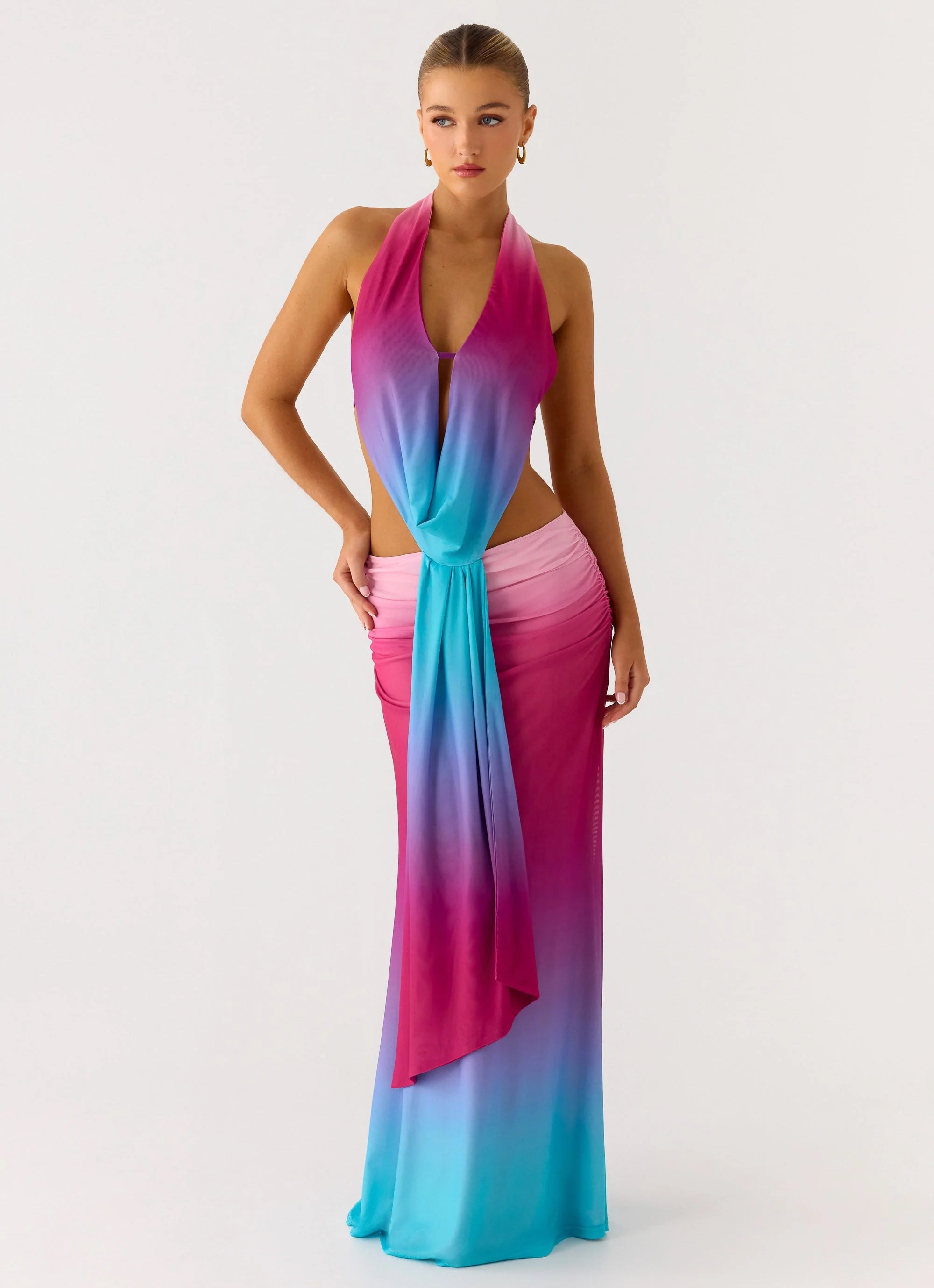After Bloom Maxi Dress - Disco Ombre