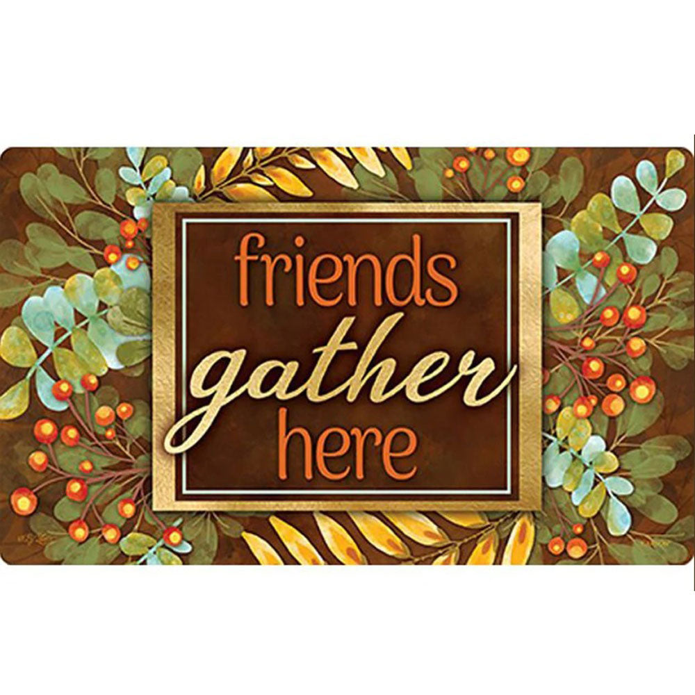 Carson, Friends Gather Here Mat