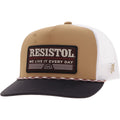 Hooey - Mens Resistol 5-Panel Trucker Cap With Rectangle Patch
