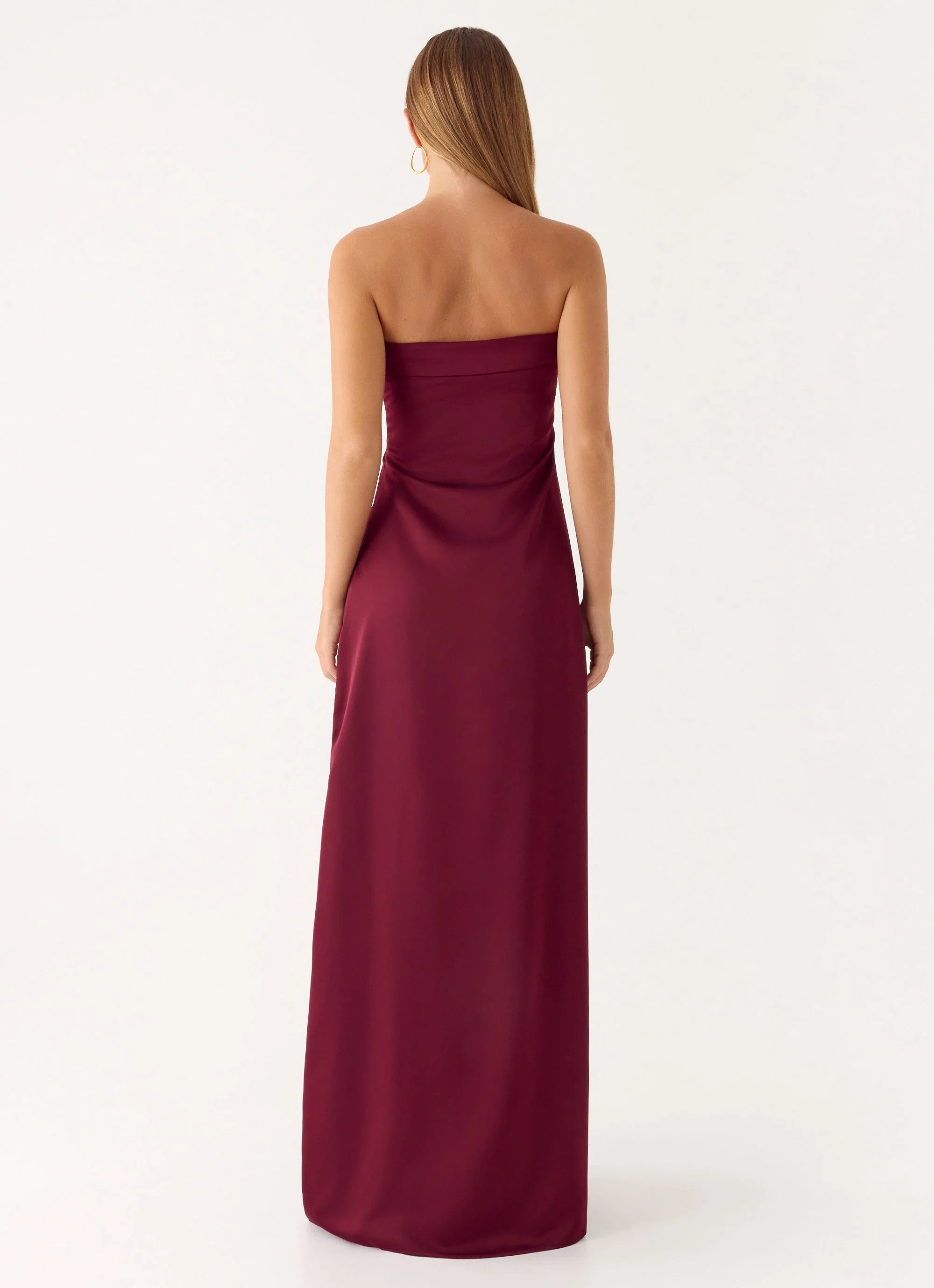 Jiana Maxi Dress - Merlot