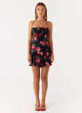 Nikyta Mini Dress - Midnight Bloom