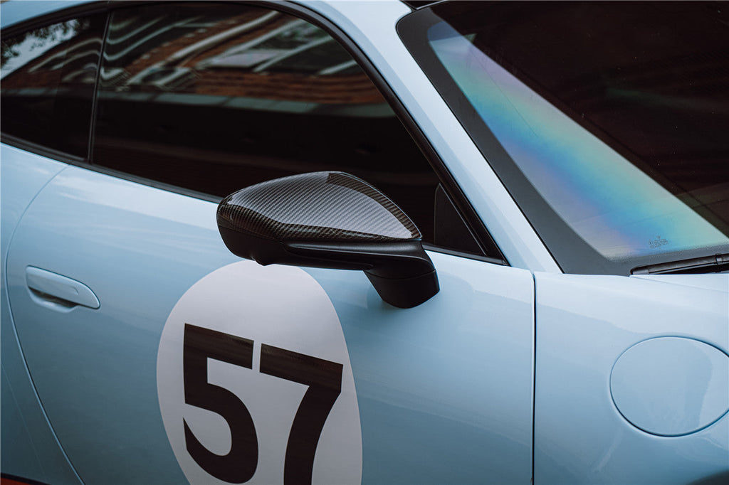 2019-2023 Porsche 911 992 Carrera/Targa/Turbo/Cabriolet OE Style Mirror Housing Replacement - DarwinPRO Aerodynamics