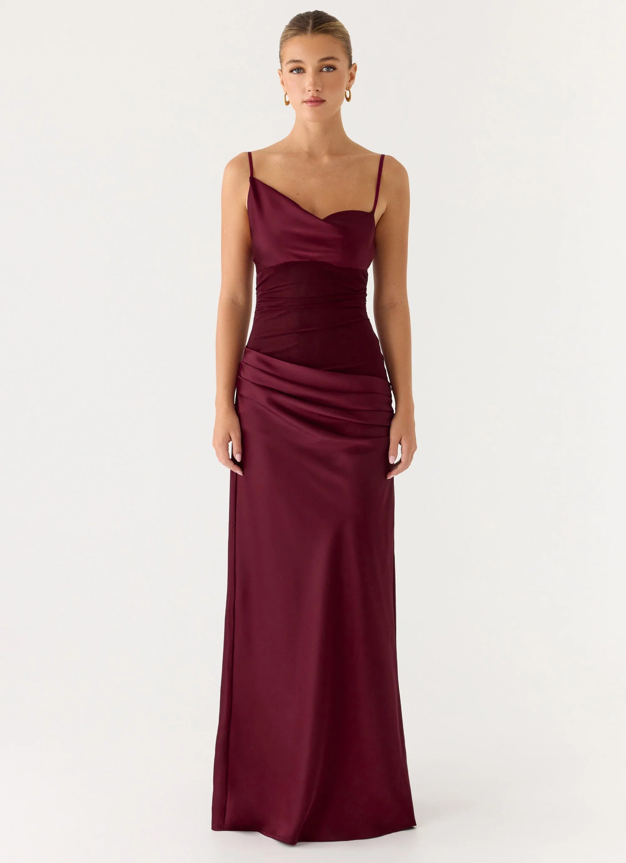 Eternal Energy Maxi Dress - Merlot