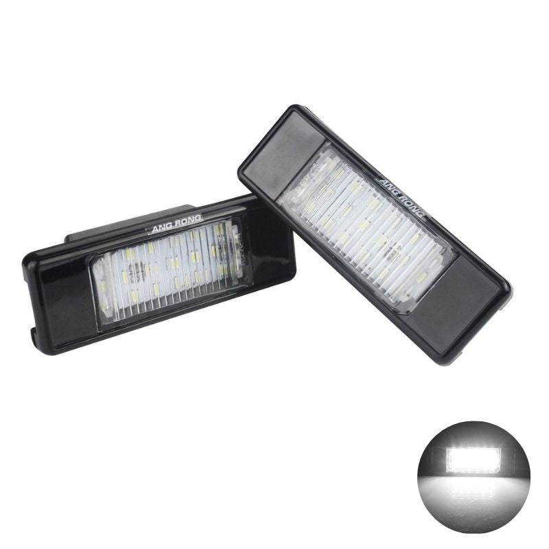 Module de plaque d'immatriculation LED pour Peugeot - Éclairage plaque LED Donicars