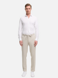 Herren Hose DiSpartaflex SE in Med. Beige, Vorderansicht