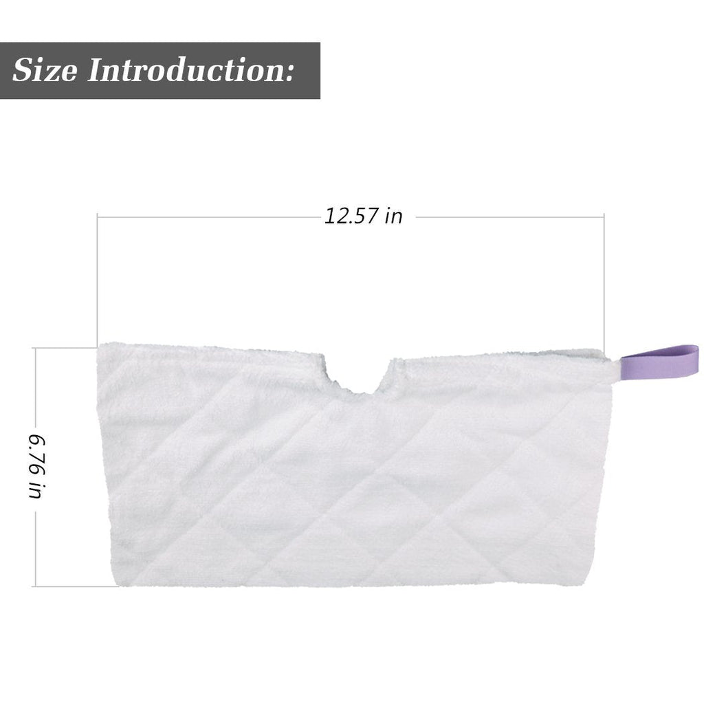 Steaming Mop Pad Replacement Shark Steam Pocket Mops S3501 Series S3601 S3550 S3901 S3801 Washable Microfiber Cleaning Pads 10 Packs