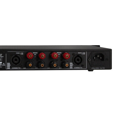 Definitive Audio - QUAD 1U 150D  - 4 x 150 W RMS 4 ohm 1U power amplifier