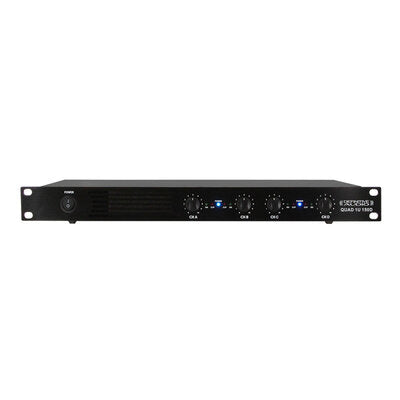 Definitive Audio - QUAD 1U 150D  - 4 x 150 W RMS 4 ohm 1U power amplifier  