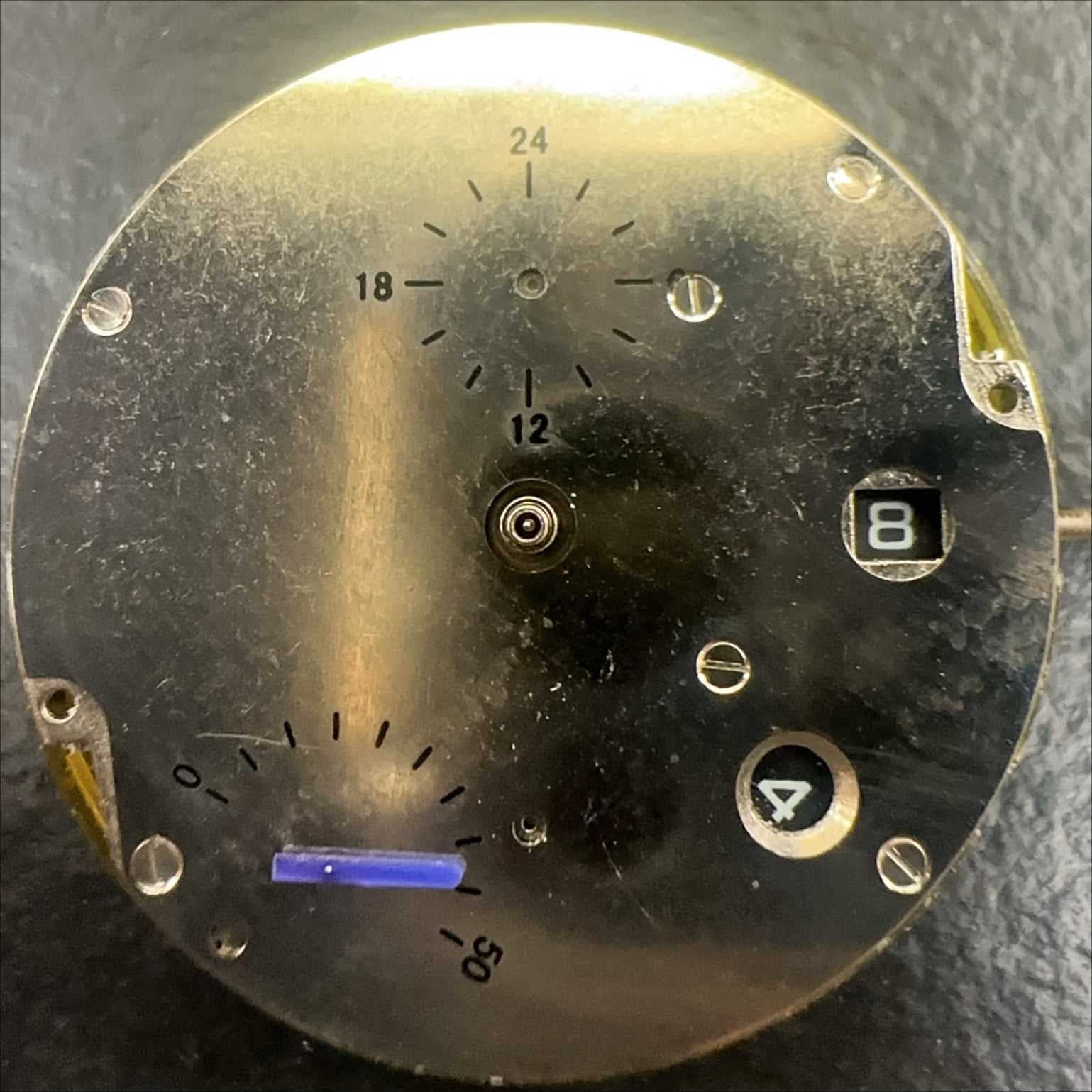 Mingzhu mechanical watch movement with 3 hands and small second hand, precision China-made part