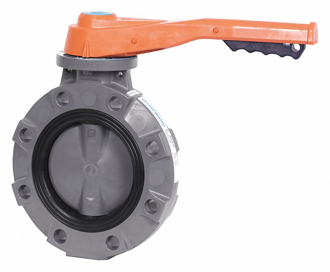 Hayward BYV11030A0VL000 - Butterfly Valve PVC FPM 3in Lever