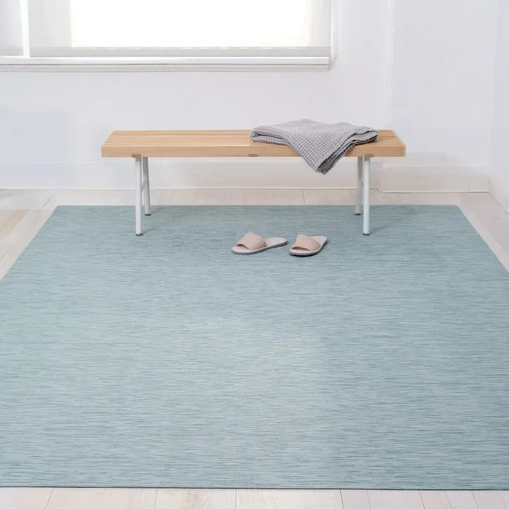 Chilewich Indoor/Outdoor Woven Willow Rug, 6’ x 8’ 10”