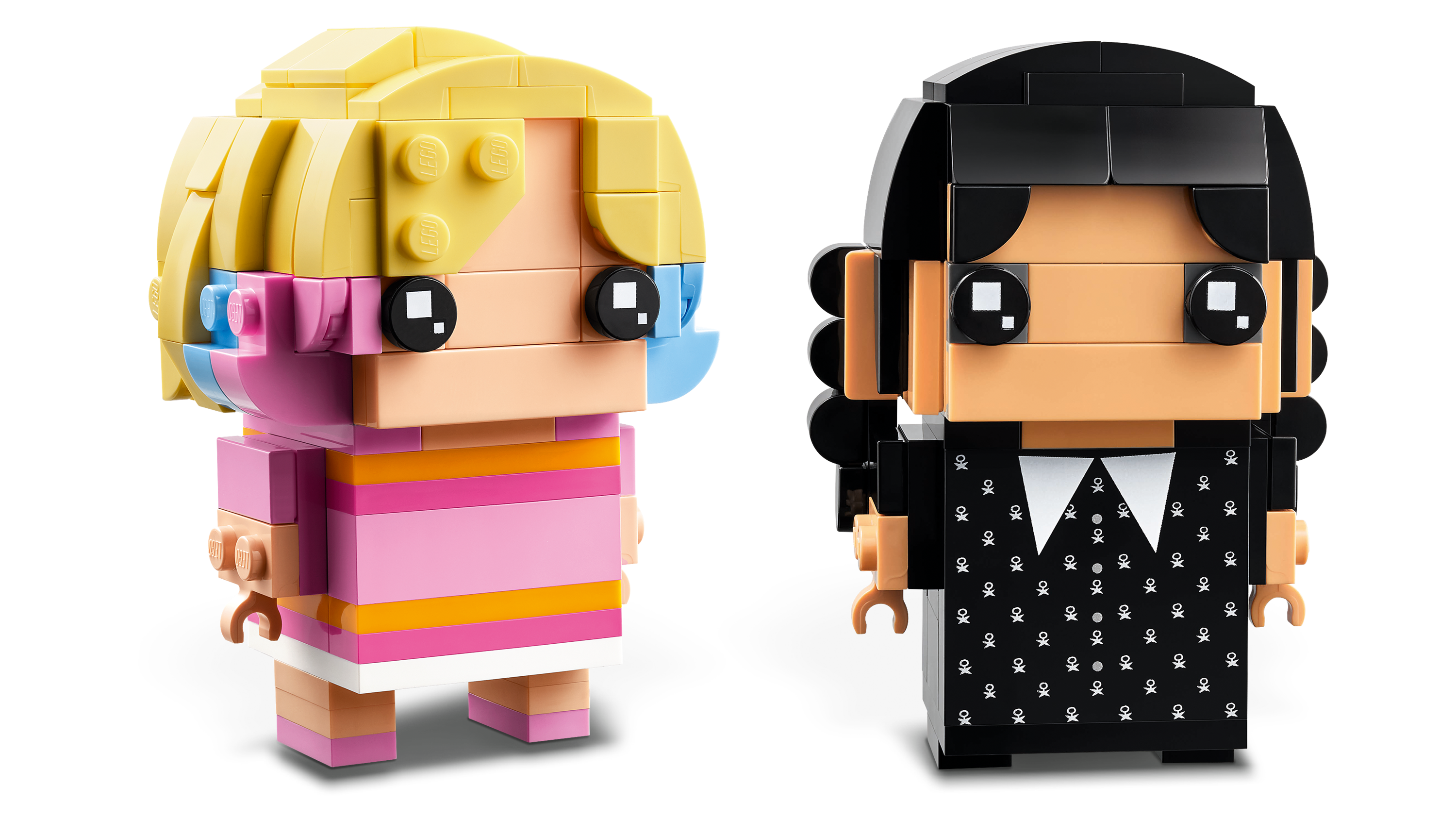 BrickHeadz™ Wednesday & Enid TV Series Toys 40750 Building Kit (239 Pieces)