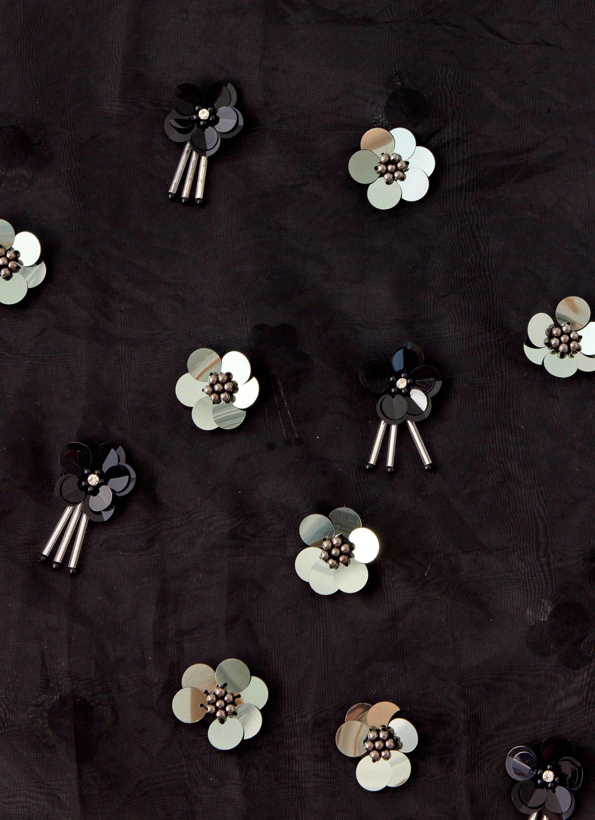 Jesiah Embellished Maxi Dress - Black