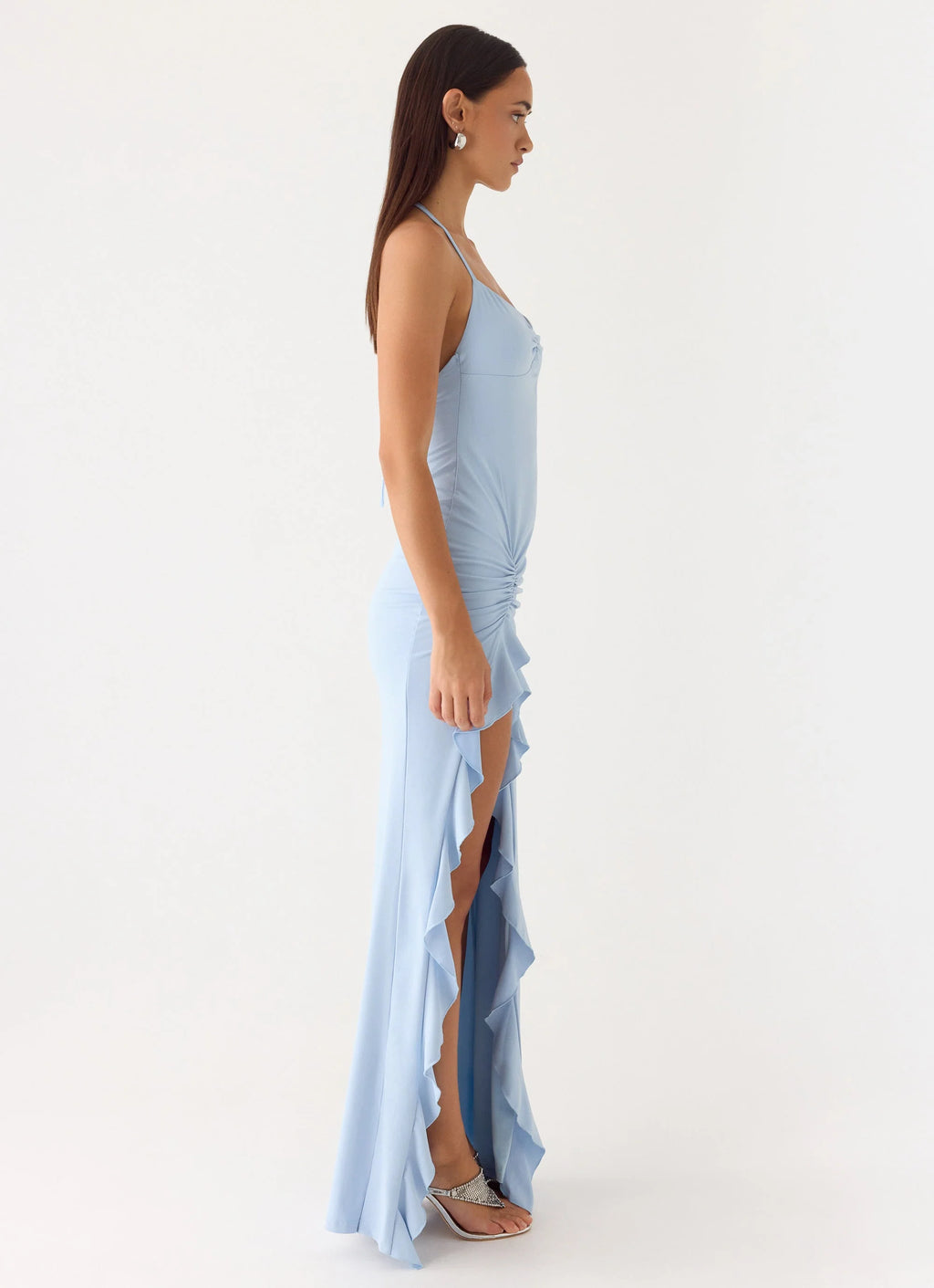Augusta Maxi Dress - Blue