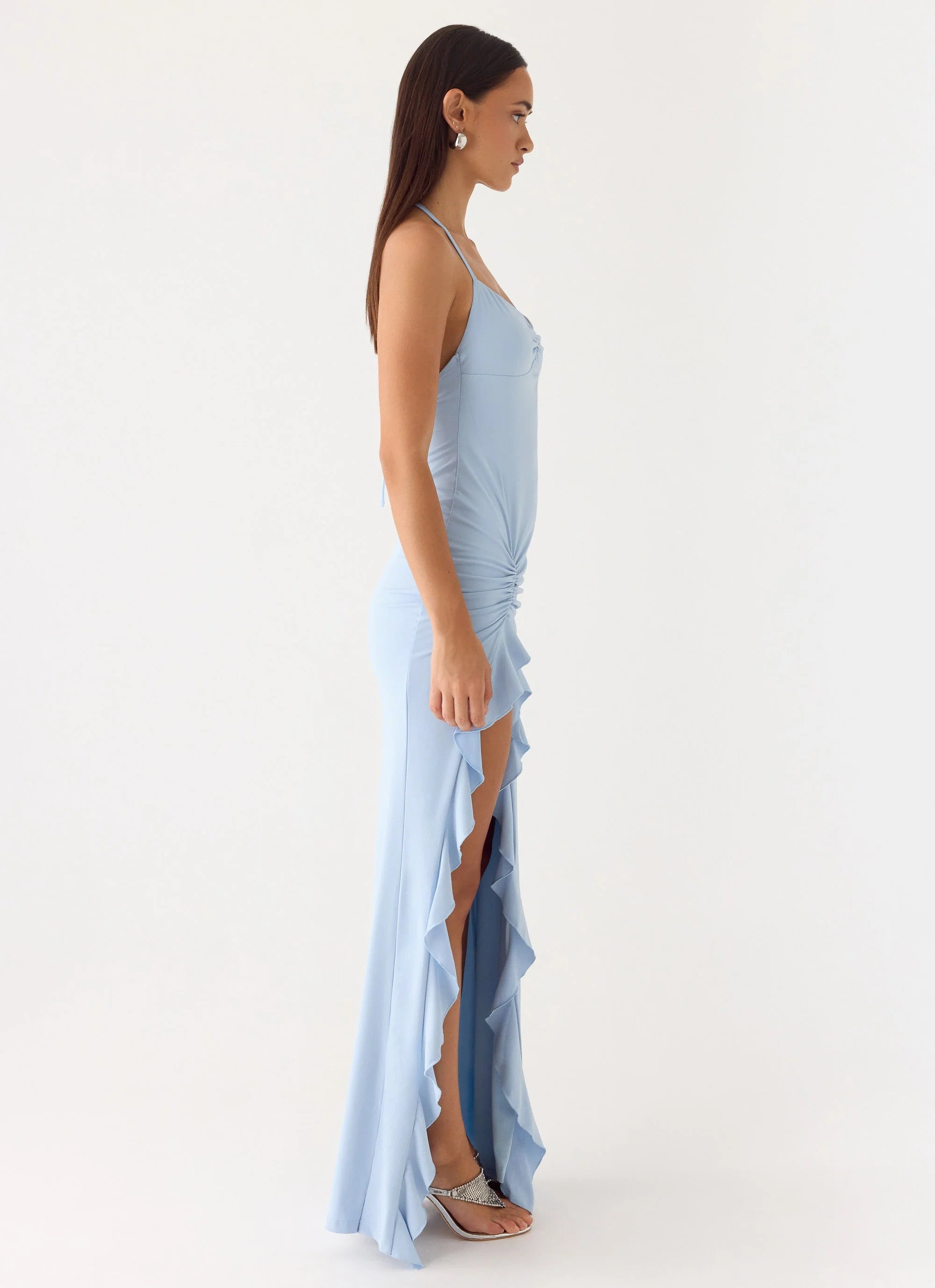 Augusta Maxi Dress - Blue