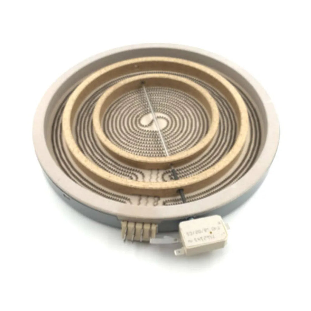 Placa radiante vitrocerámica triple Universal 300 mm exterior