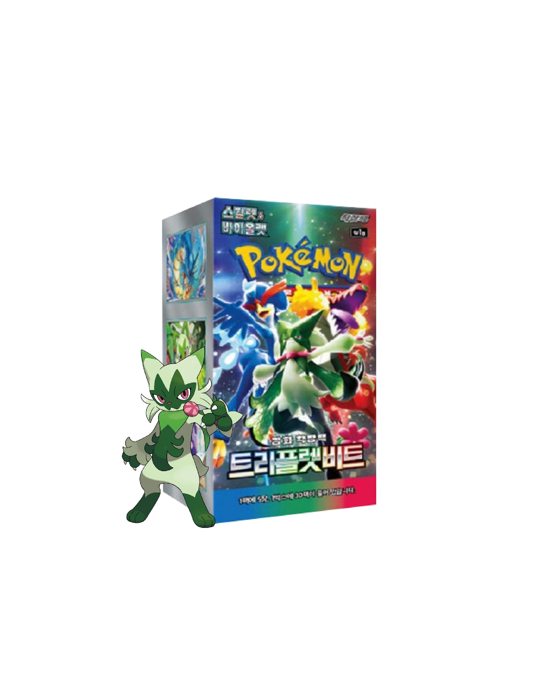 Pokemon card Scarlet & Violet Triplet Beat Booster Box (Korean)