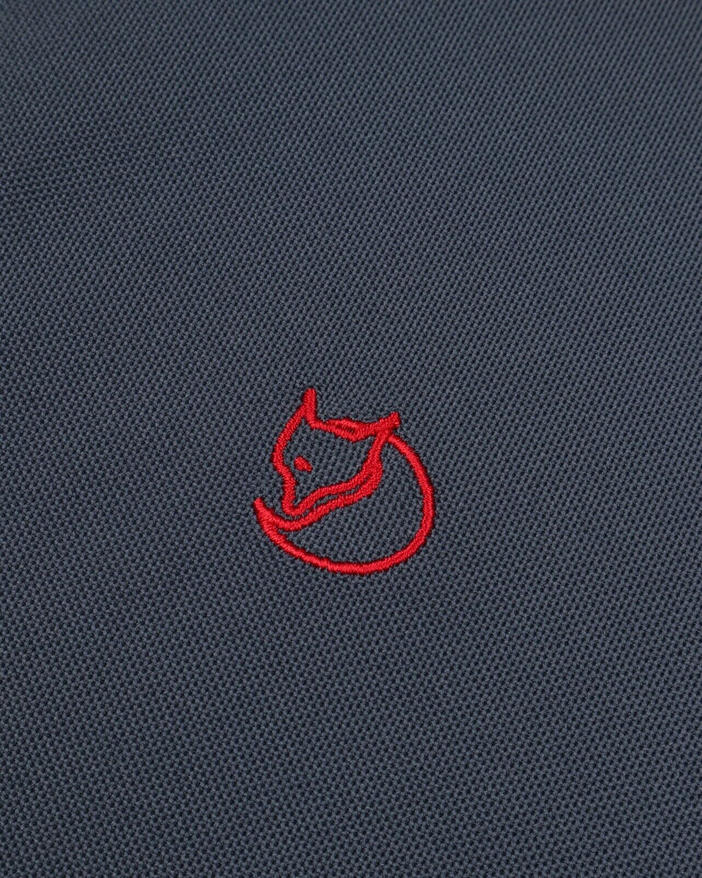 FJALLRAVEN Crowley Pique Polo Shirt Blue Men's Short Sleeve Top Size M