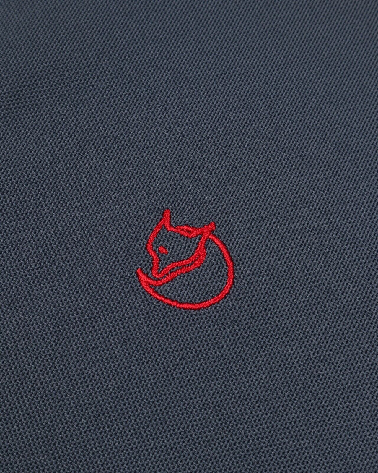 FJALLRAVEN Crowley Pique Polo Shirt Blue Men's Short Sleeve Top Size M