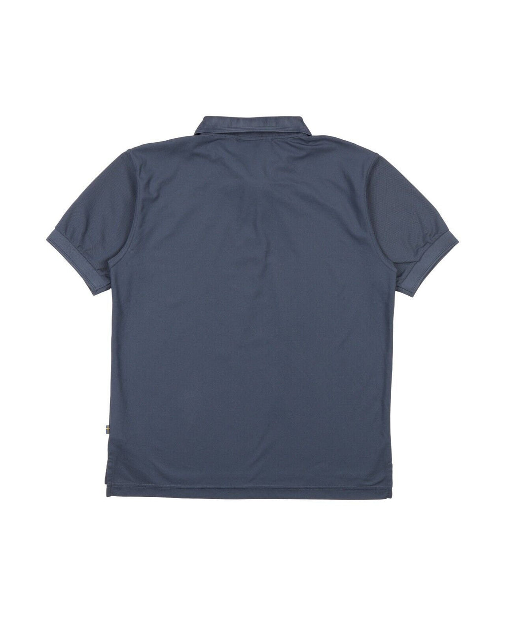 FJALLRAVEN Crowley Pique Polo Shirt Blue Men's Short Sleeve Top Size M