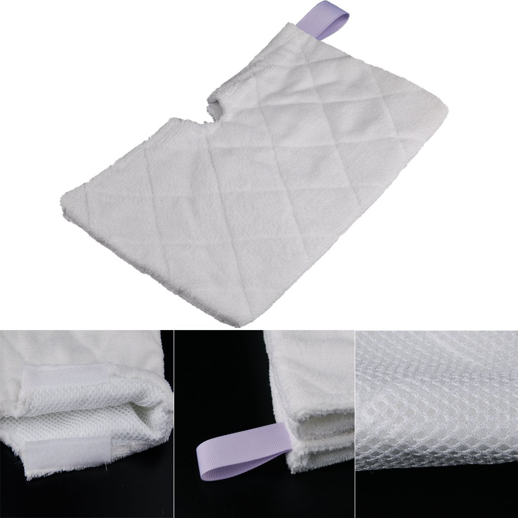 Steaming Mop Pad Replacement Shark Steam Pocket Mops S3501 Series S3601 S3550 S3901 S3801 Washable Microfiber Cleaning Pads 10 Packs