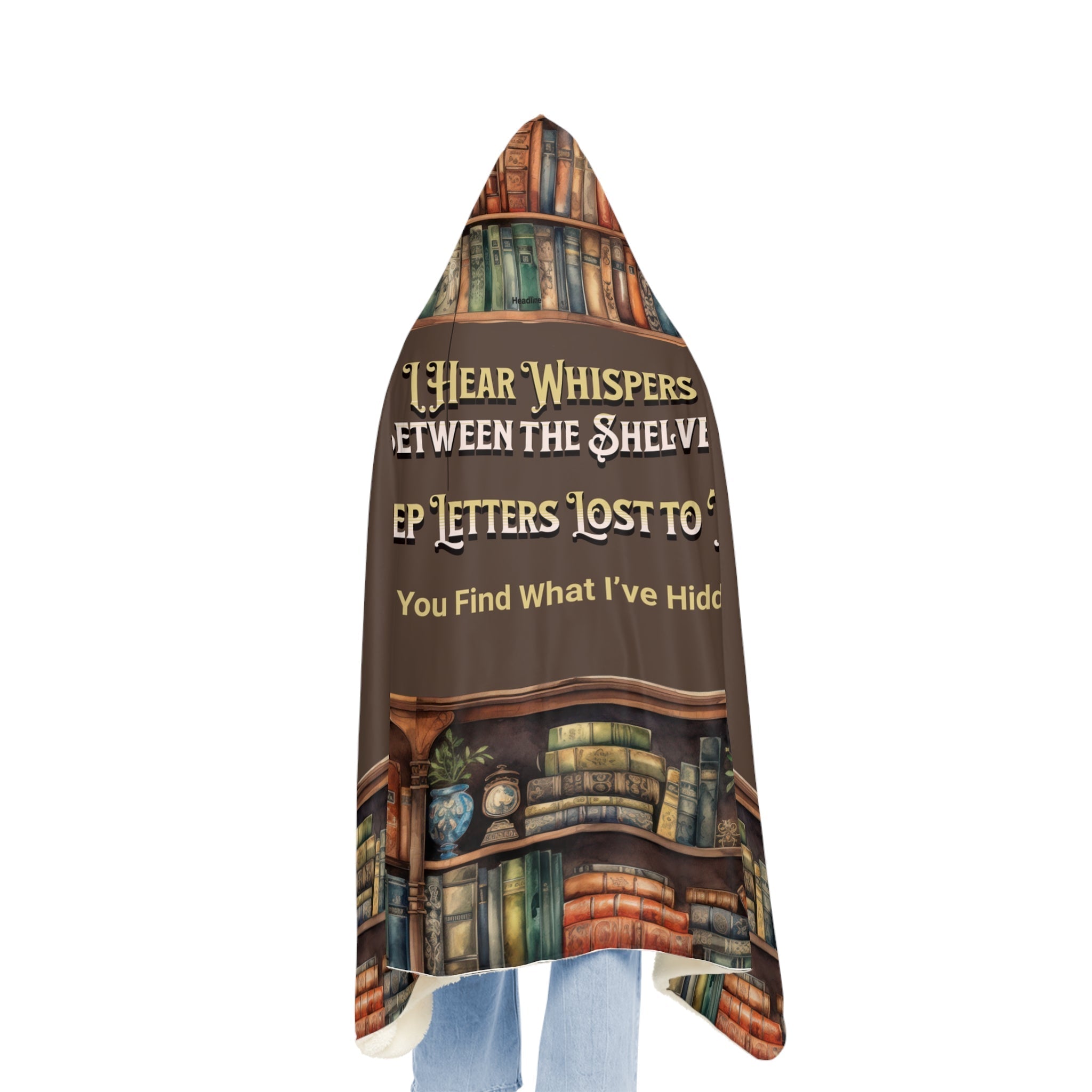 Cozy Reading Blanket | Soft Literary-Themed Snuggle Wrap, Perfect for Book Lovers & Gift Giving, Ideal for Home, Cozy Nights, or Holidays