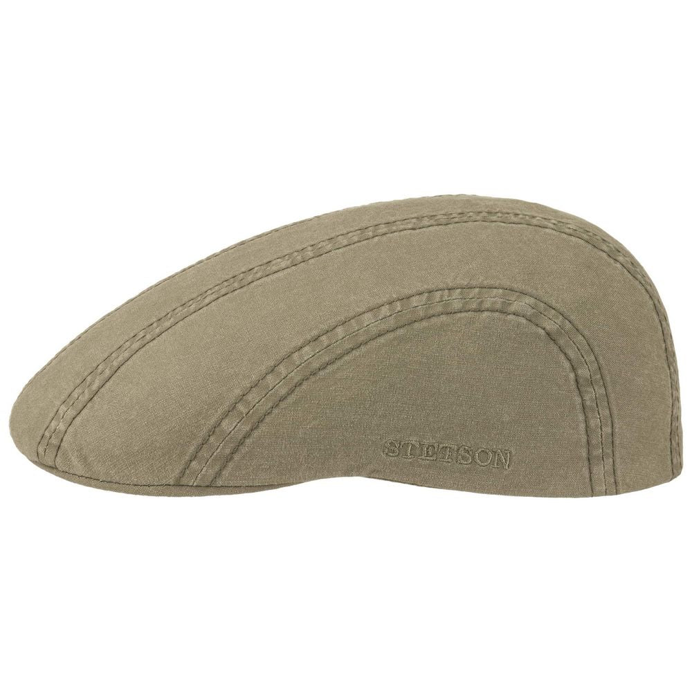 Stetson Ivy Cap Superlight Organic Cotton - Khaki Lightweight - Flat Cap från Stetson på The Prince Webshop